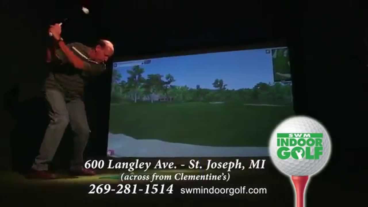 SWM Indoor Golf commercial YouTube