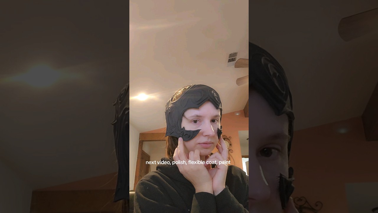 3dprint cosplay with foaming tpu