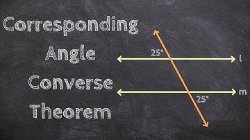 What is the Corresponding Angle Converse Theorem