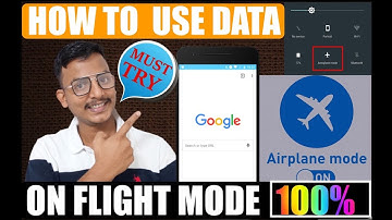 How To Use Internet / Mobile Data In Flight Mode on Android Phone | Flight Mode Me Net Kaise Chalaye