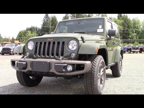 2016 Jeep Wrangler 75th Anniversary Edition Review - YouTube