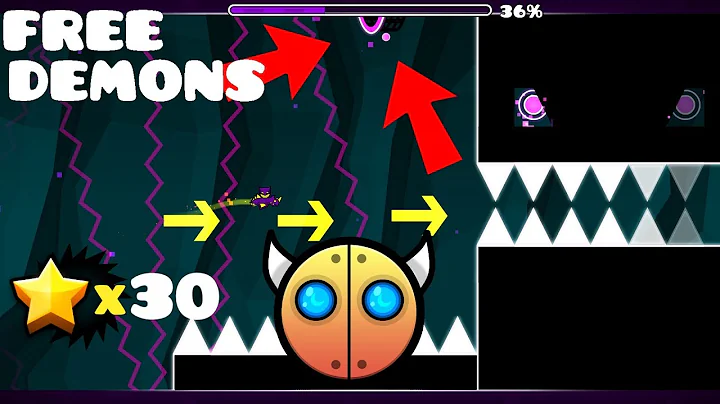 3 FREE DEMONS, SECRET WAYS  | Geometry Dash