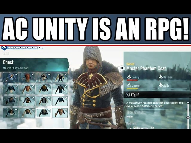 Assassin's Creed: Unity New Gameplay Details! New Trailer, Boss Battles,  Customization, Coop Info! - YouTube