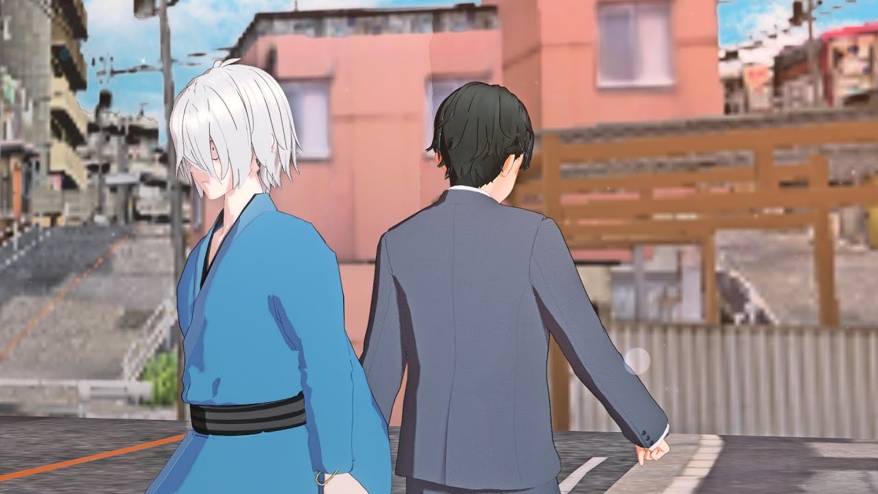 【よくばり】ゲゲ郎と水木に踊ってもらった【ゲゲゲの謎/ゲ謎MMD】