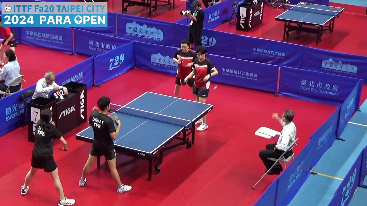 ITTF Fa20 TAIPEI CITY 2024 PARA OPEN Table7 Day4 YouTube