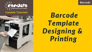 Retail Software: Barcode Template Designing & Printing