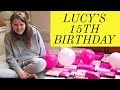 LUCY’S 15TH BIRTHDAY, GARY SPEED CLEANING & SHOPPING IN CANTERBURY