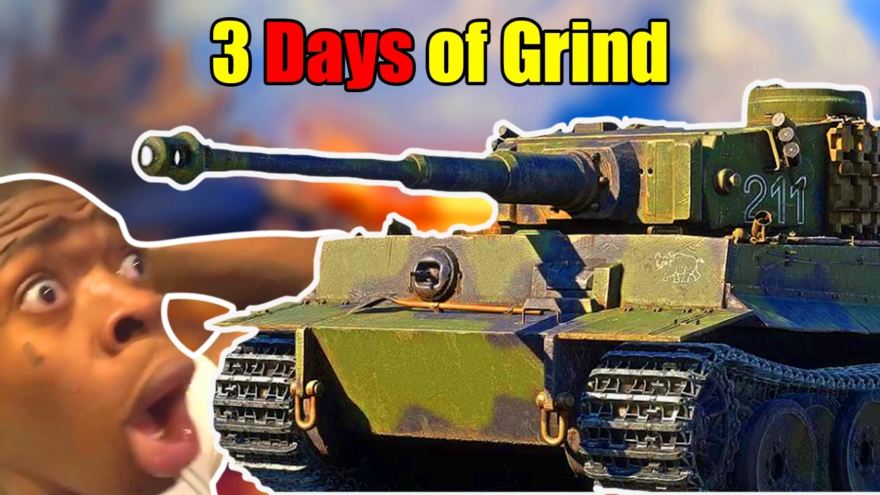 I Spend 3 Days To Drive This Tank - War Thunder