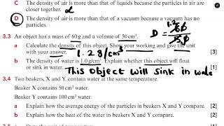 Cambridge science stage 9 unit 3 check your progress answers