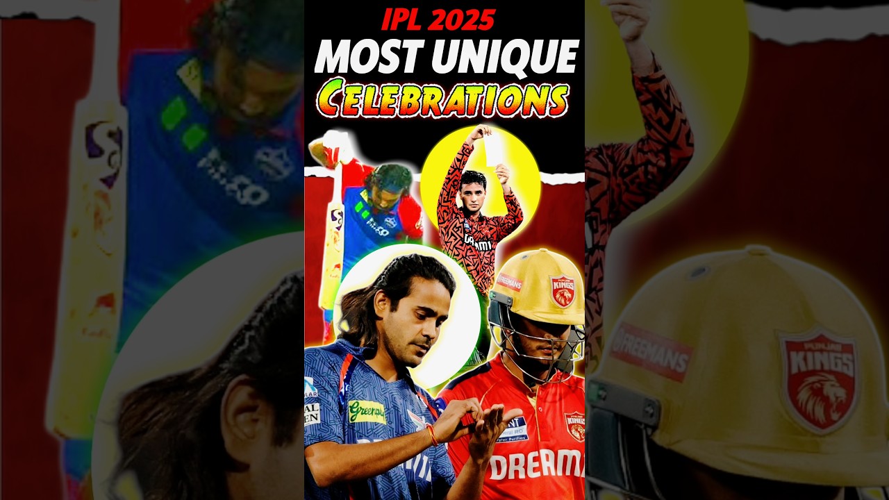 Most Unique Celebrations 😲 Of IPL 2025