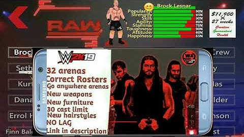 WR3D NEW 2K19 MOD FOR SHINLD new loading screen👇 link👇