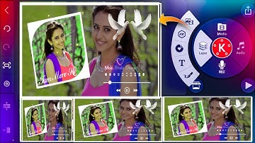 Beautiful Whatsapp Status Editing| How To Make Laryical TikTok video| KineMaster Editing MondayTeach