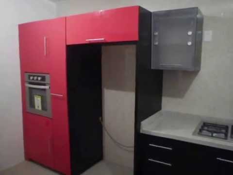 Cocina integral kory de tabasco youtube Cocina integral aglomerado con isla