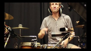 percussion solo at studio recording