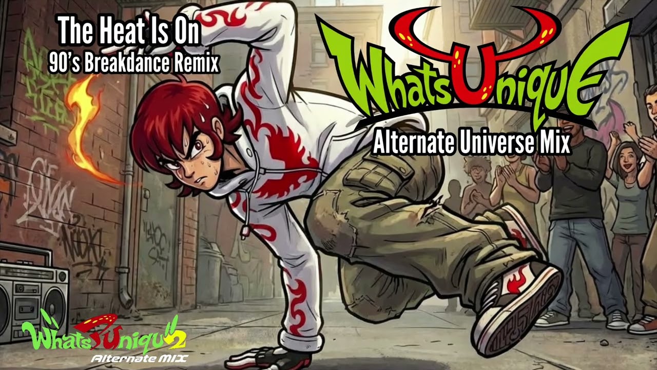 The Heat Is On - Bust A Move 2 | Heat's Theme 90’s Breakdance Remix | Whatsunique Musiq