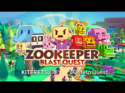 ZOOKEEPER: BLAST QUEST | Gameplay Trailer | Meta Quest Platform