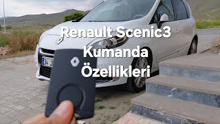 RENAULT SCENIC KUMANDA ÖZELLİKLERİ. HANGİ ÖZELLİKLERİ VAR ?