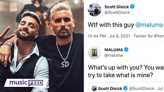 Maluma & Scott Disick TROLL Fans With Feud!