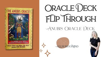 Oracle Deck Flip Through - Anubis Oracle Deck