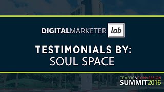 Digitalmarketer Lab - Soul Space Testimonial
