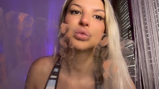 ASMR Glass Kissing 💋 100 Kisses 