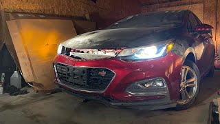 2017 Chevrolet Cruze RS на ПОКРАСКУ в США | Небольшой Тест-Драйв | 9 серия.