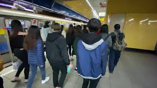 2019.12.31 TRTC台北捷運2020年跨年晚會人潮輸運板南線市 ...