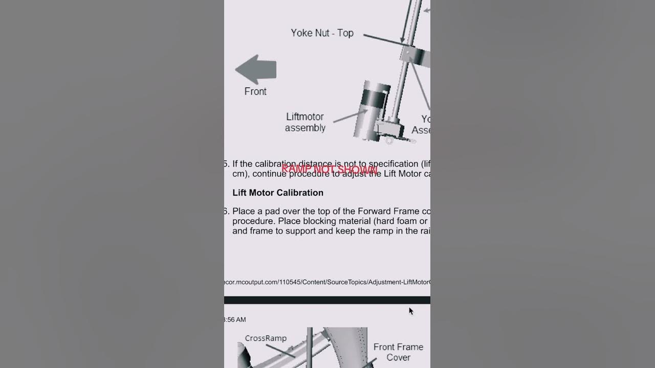 Precor Fitness EFX 835 Elliptical 6step Incline Calibration YouTube