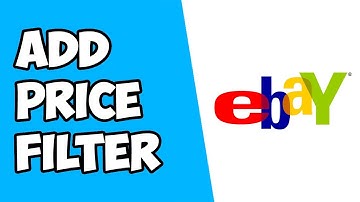 How To Add Price Filter on eBay