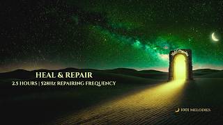 2.5 Hours Deep Meditation Music for Healing & Anxiety Relief | 528Hz Sacred Resonance