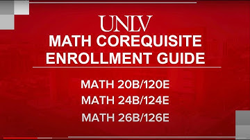 Math Corequisite Enrollment Guide