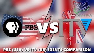 PBS (USA) vs. ITV (UK) Idents Comparison