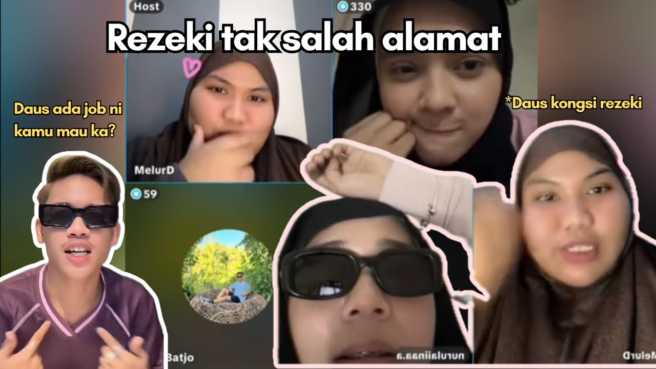 Rezeki tak salah alamat⁉️ | Daus batjo kongsi job bersama Melur & Aina⁉️