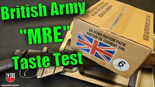 British Army MRE Review (ORP) Operational Ration Pack 24HOUR Military Meal Ready to Eat Taste Test