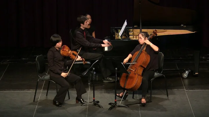 Piano Trio in G minor, Op  15, I  Moderato assai, ...
