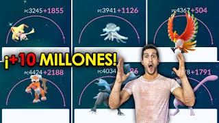 ¡ME GASTO MÁS de 10 MILLONES SUBIENDO POKÉMON TOP, AYYY QUÉ GANAS TENÍA! - POKEMON GO