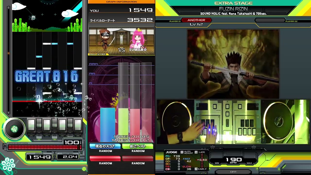 FUZIN RIZIN / SOUND HOLIC feat. Nana Takahashi & 709sec. FC
