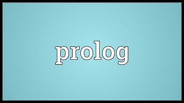 Prolog Meaning