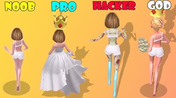 NOOB vs PRO vs HACKER vs GOD - Bridal Rush