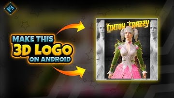 HOW TO MAKE PUBG/BGMI 3D LOGO ON ANDROID | 3D LOGO IN PS CC | @muneebeditz5539