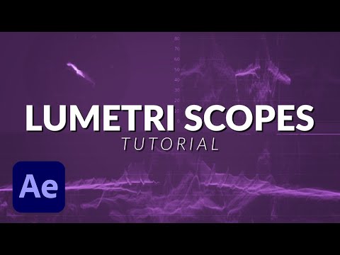 How To Work With Lumetri Scopes in After Effects Tutorial