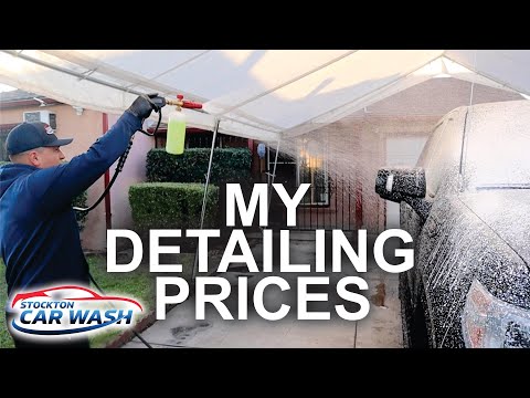 How Much Does A Detail Car Wash Cost