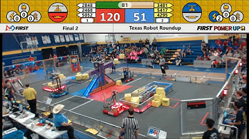 Finals 2 2018 Texas Robot Roundup