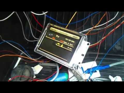 Peugeot 607 display - YouTube peugeot rt3 wiring diagram 