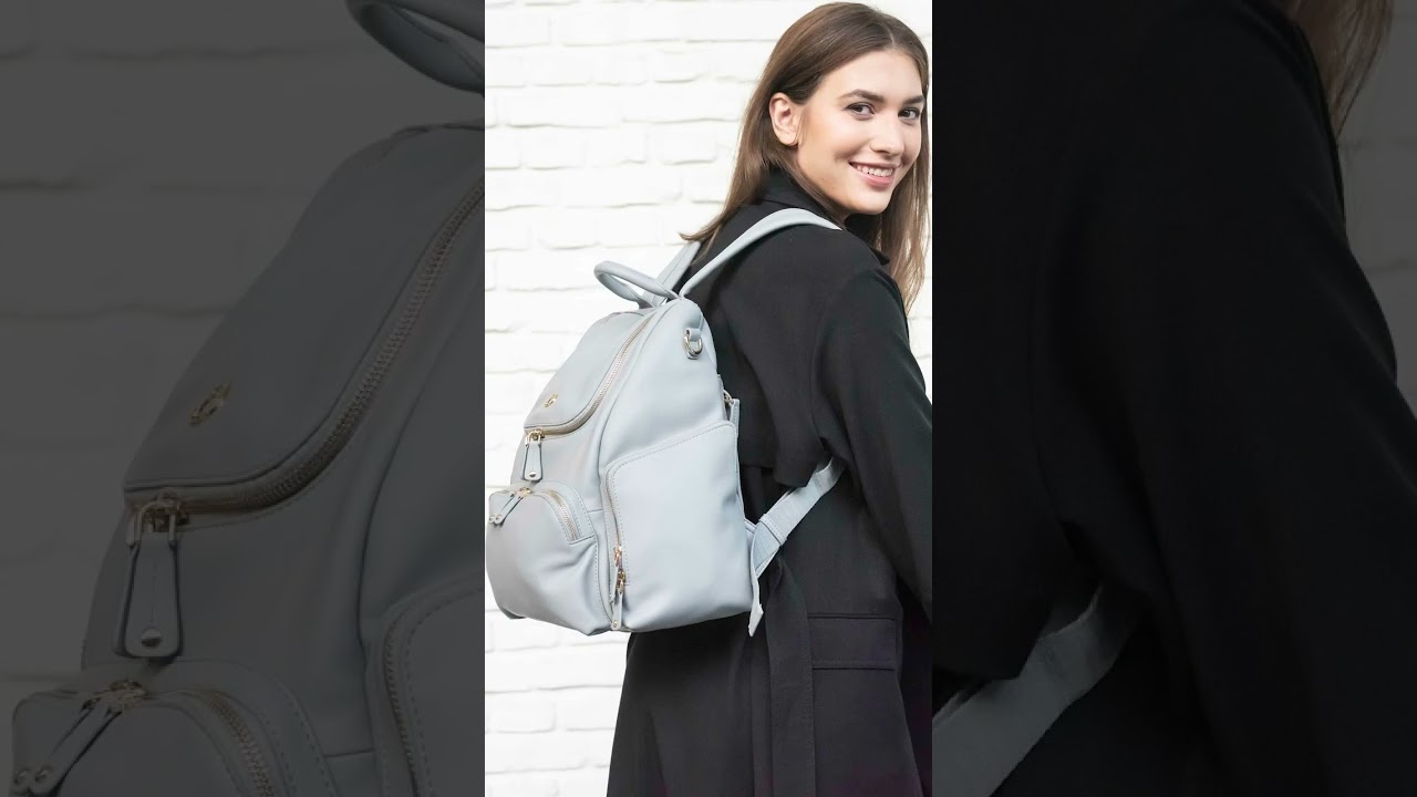 Amber Apple Leather Backpack