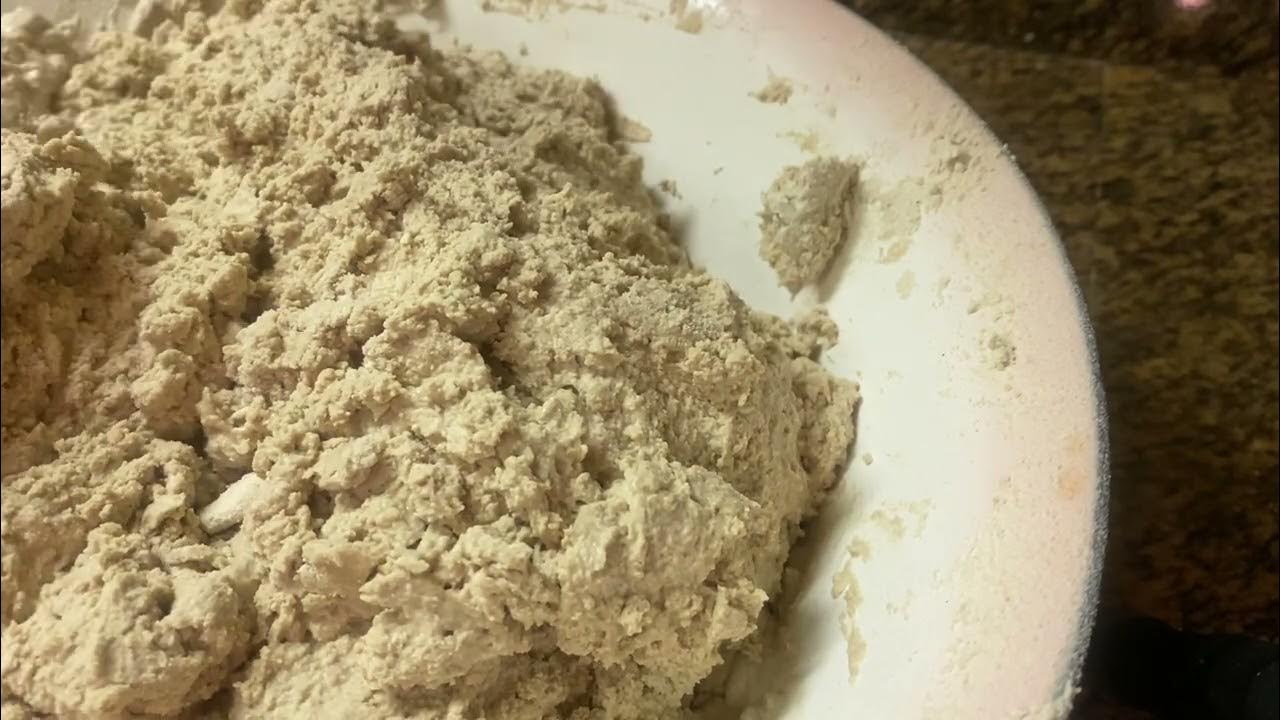 How to make 100 teff dough for injera part 1 YouTube