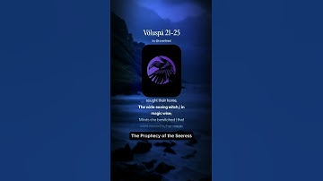Thumbnail of Nordic Völuspá 21-25: Viking gods tremble #music #musicshorts #epic #legend #poem #vikings