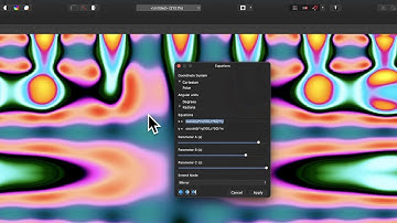 Affinity Photo Tutorial : equations filter wobbly distortion effect