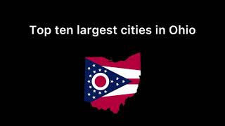 Top ten largest cities in Ohio