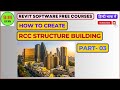 Rcc building in revit - Part 03 || हिन्दी में सीखें || #bimgyan #architecture #structure #bim